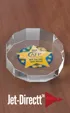 Slanted Circle Paperweight — view 2