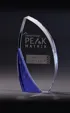 Cobalt Peak Obelisk Crystal Award