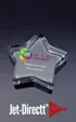 CEO Star Glass Paperweight — view 2