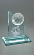 Small Golf Tower Crystal Award