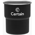 Claremont Collection 10 oz. Stainless Steel Tumbler — view 2