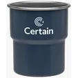 Claremont Collection 10 oz. Stainless Steel Tumbler — view 3