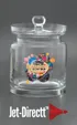 The Bostonian Lead Crystal Apothecary Jar — view 2