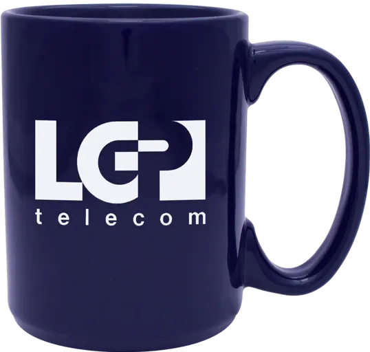 15 oz. Atlas Collection Ceramic Mug with C-Handle — view 5