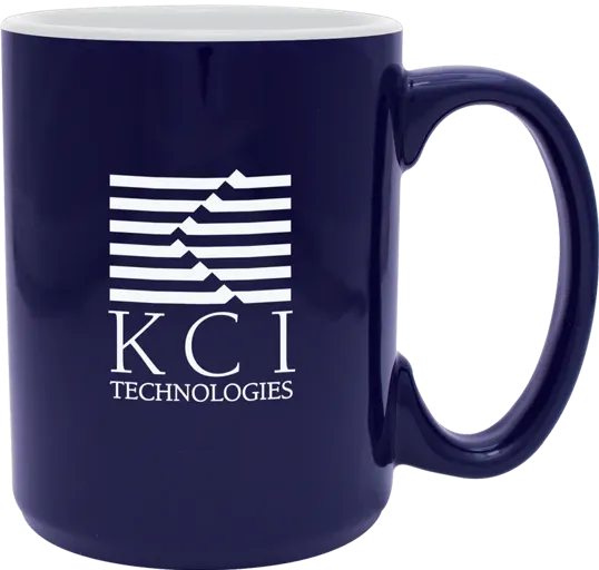 15 oz. Atlas Collection Ceramic Mug with C-Handle — view 7