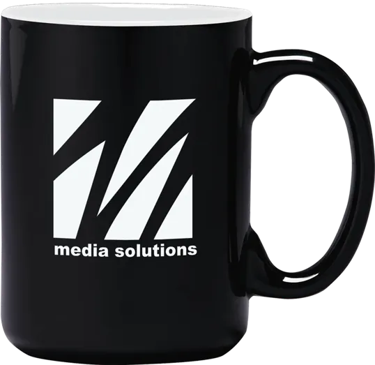 15 oz. Atlas Collection Ceramic Mug with C-Handle — view 8