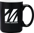 15 oz. Atlas Collection Ceramic Mug with C-Handle — view 8