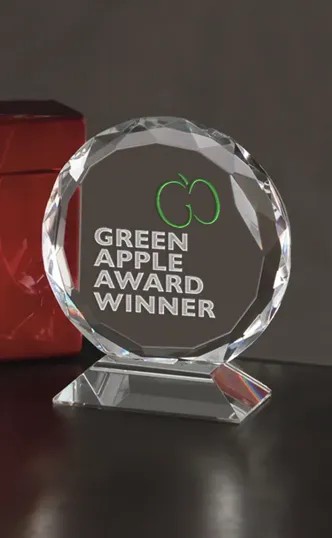 Small Ravenna Optical Crystal Award