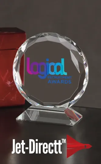 Small Ravenna Optical Crystal Award — view 2