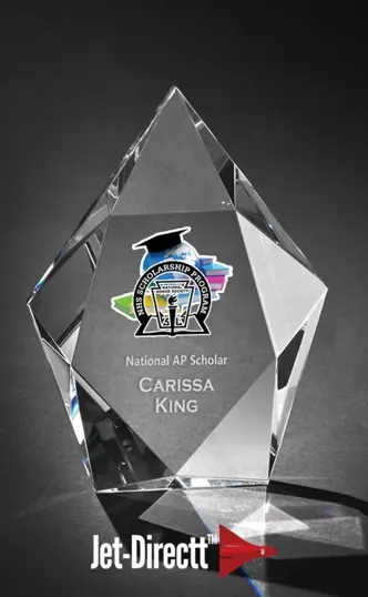 Pyxis Optical Crystal Award — view 2