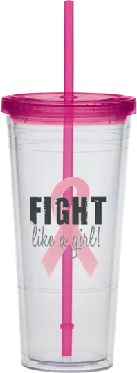 Extra Large Carnival Cup with Color Straw and Lid — view 6