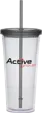 Extra Large Carnival Cup with Color Straw and Lid — view 7