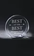 Small Chairman's Circle Optical Crystal Award