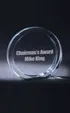 Medium Chairman's Circle Optical Crystal Award