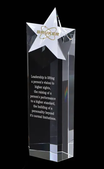 Maximum Superstar Optical Crystal Award