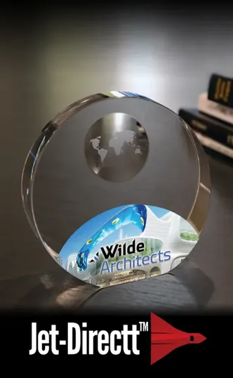 Galileo Paperweight with Concave Globe — view 2