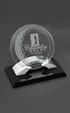 Small Golf Tangent Glass Award