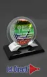 Small Golf Tangent Glass Award — view 2