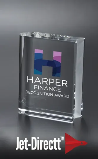 Medium Optical Crystal Book Award — view 2
