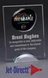 Large Secanti Glass Award — view 2