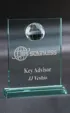 Large Worldview Jade Crystal Award