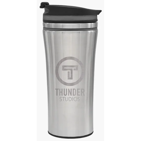 Verona Collection 14 oz. Double Wall Stainless Steel Tumbler — view 2