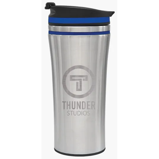 Verona Collection 14 oz. Double Wall Stainless Steel Tumbler — view 3
