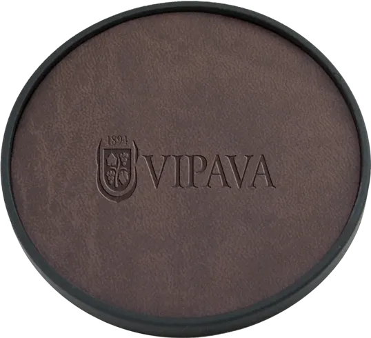 Regency Leatherette Coaster with Plastic Hull — view 2