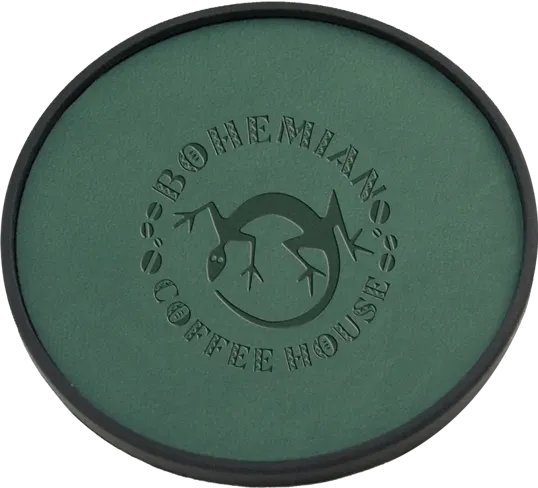 Regency Leatherette Coaster with Plastic Hull — view 3