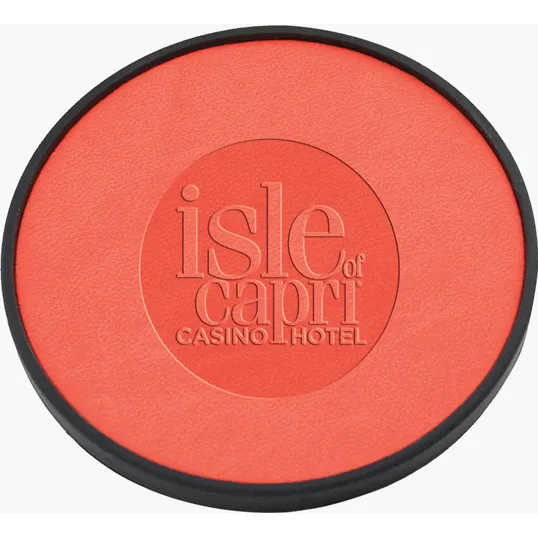 Regency Leatherette Coaster with Plastic Hull — view 11