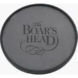 Regency Leatherette Coaster with Plastic Hull — view 5