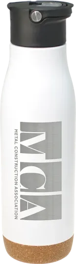 Arroyo Series 20 oz. Laser Etched Stainless Steel Bottle — view 2