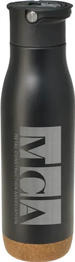 Arroyo Series 20 oz. Laser Etched Stainless Steel Bottle — view 3