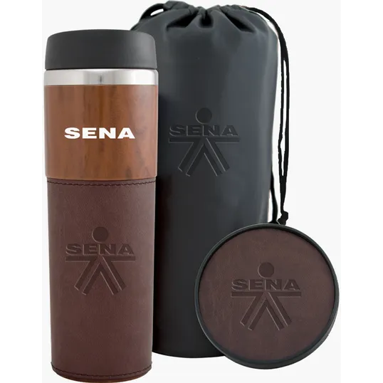 Alta Woodgrain 14 oz. Gift Set with Tumbler — view 2