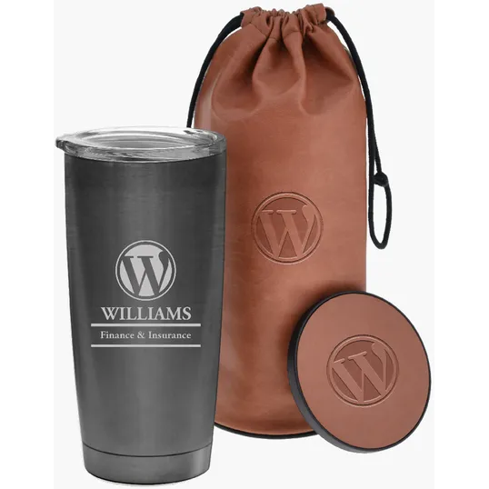 Infinity Series 20 oz. Stainless Steel Gift Set — view 5