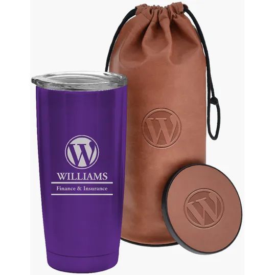 Infinity Series 20 oz. Stainless Steel Gift Set — view 6