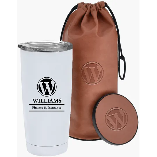 Infinity Series 20 oz. Stainless Steel Gift Set — view 7