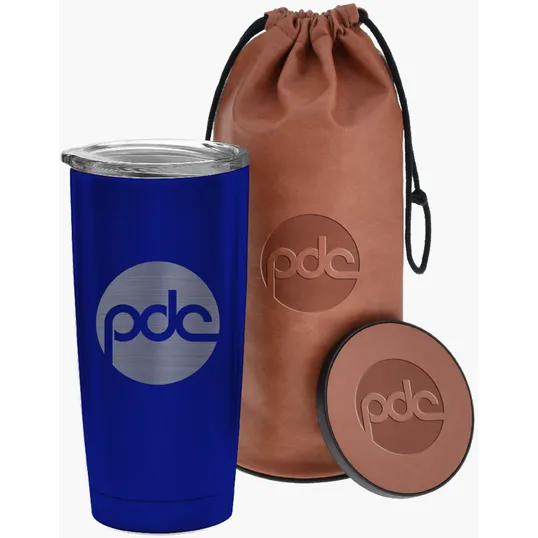 20 oz. Lasered Infinity Tumbler and Coaster Set — view 3
