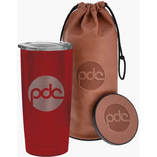 20 oz. Lasered Infinity Tumbler and Coaster Set — view 4