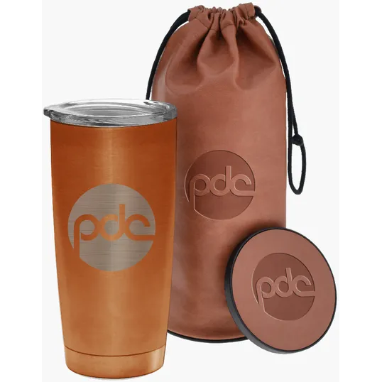 20 oz. Lasered Infinity Tumbler and Coaster Set — view 7