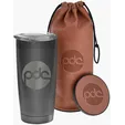 20 oz. Lasered Infinity Tumbler and Coaster Set
