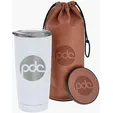 20 oz. Lasered Infinity Tumbler and Coaster Set — view 5