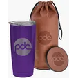 20 oz. Lasered Infinity Tumbler and Coaster Set — view 6