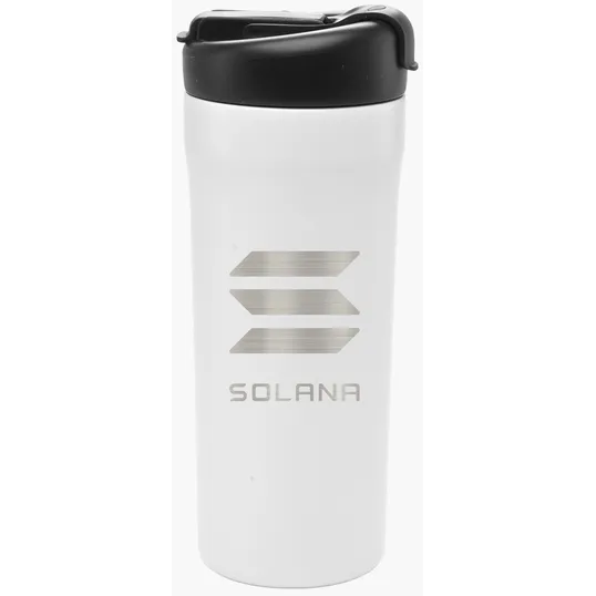 Gemini Series 24 oz. Laser Etched Stainless Steel Tumbler — view 2