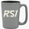 SLAT Series Ceramic Mug, 16 oz.