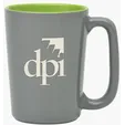SLAT Series Ceramic Mug, 16 oz. — view 2