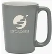 SLAT Series Ceramic Mug, 16 oz. — view 4
