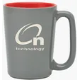 SLAT Series Ceramic Mug, 16 oz. — view 6