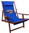 Wood Sling Chair with Cup Holder — view 5