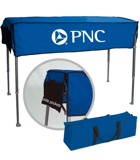 Tailgate & Display Table with Retractable Aluminum Frame — view 3